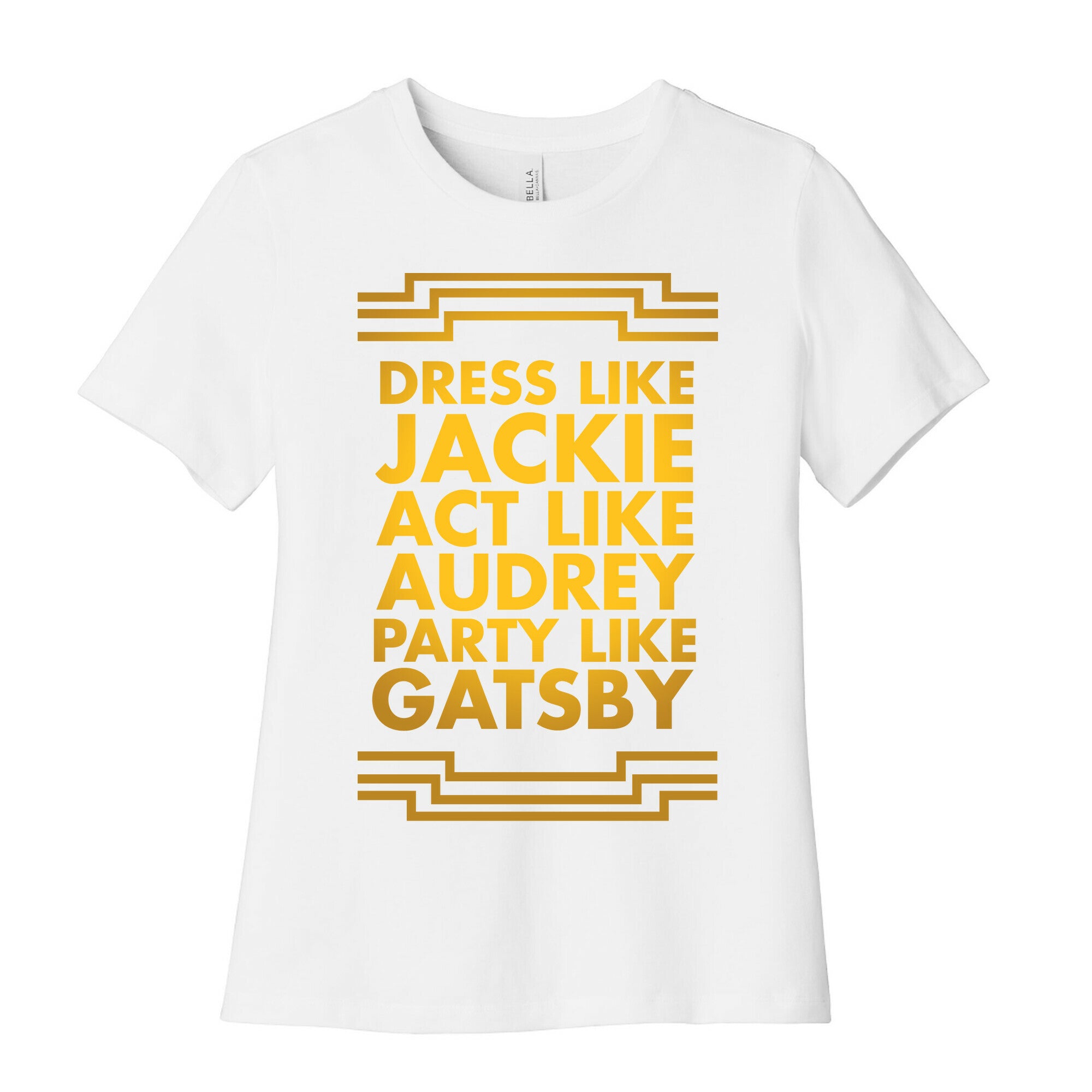 Party Like Gatsby Women's Cotton Tee